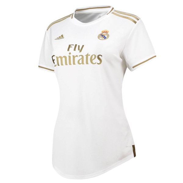 Camiseta Real Madrid 1ª Mujer 2019/20 Blanco